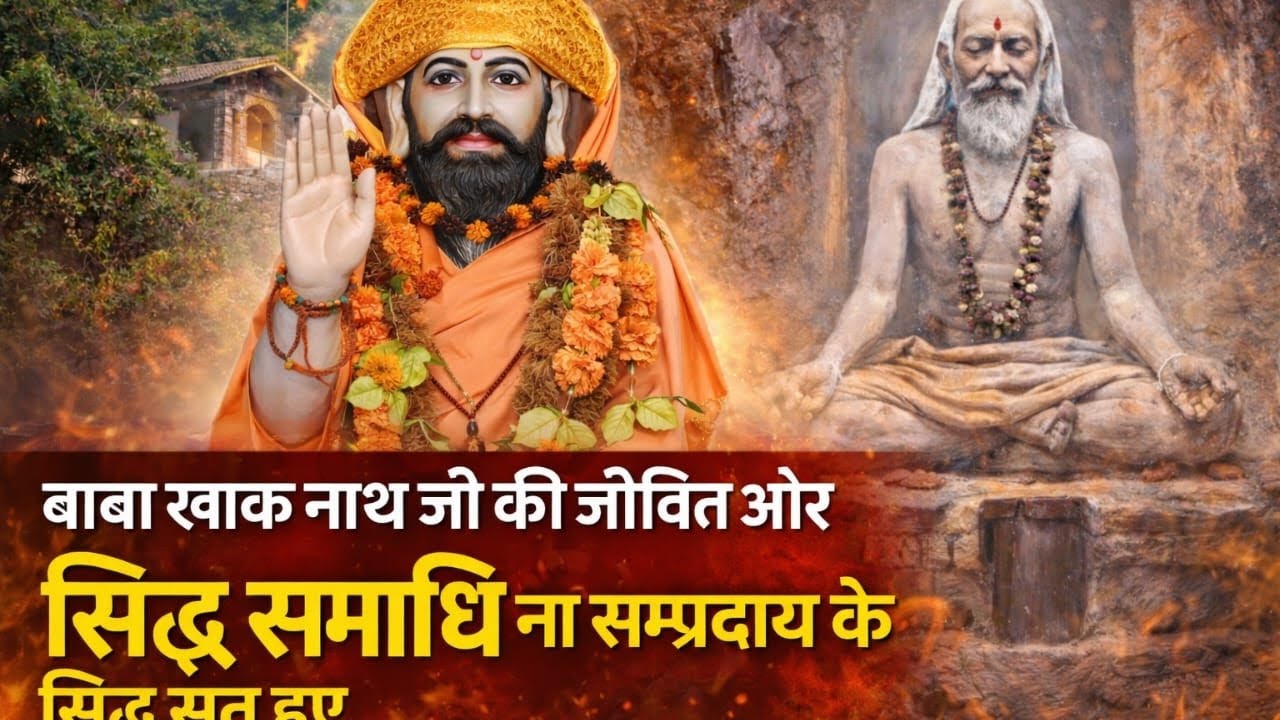 बाबा खाक नाथ जी की जिंदा समाधि | गुरु गोरखनाथ का सिद्ध स्थान | चमत्कारी गुफा रहस्य श्री राज नाथ जी 