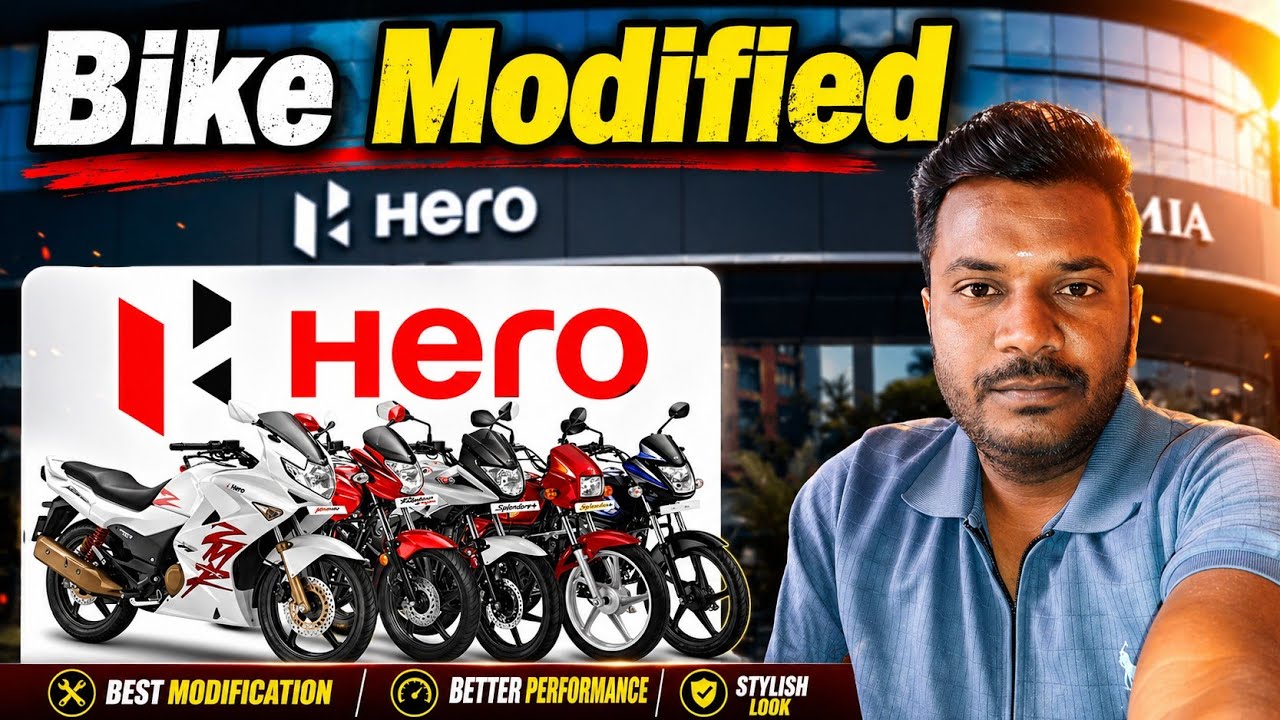 ಬೈಕ Modifie l Bike Repair l Mantu Vlogs Video l Hero Bike 