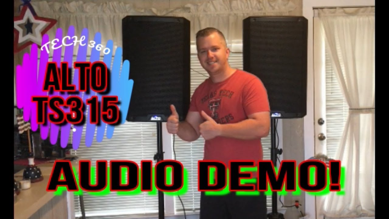 ALTO TS315 SOUND DEMO !