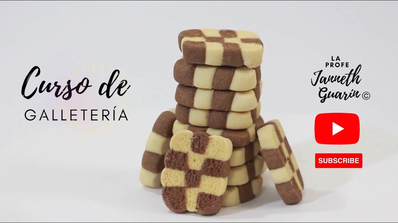 Curso de Galletería - Clase 5 - Galletas de ajedrez