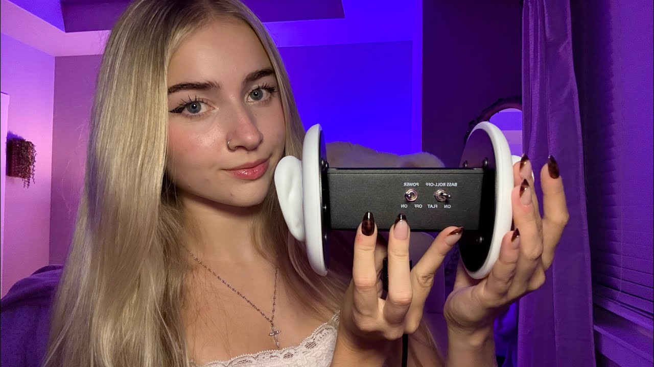 3Dio ASMR- fast intense tingles in both ears 