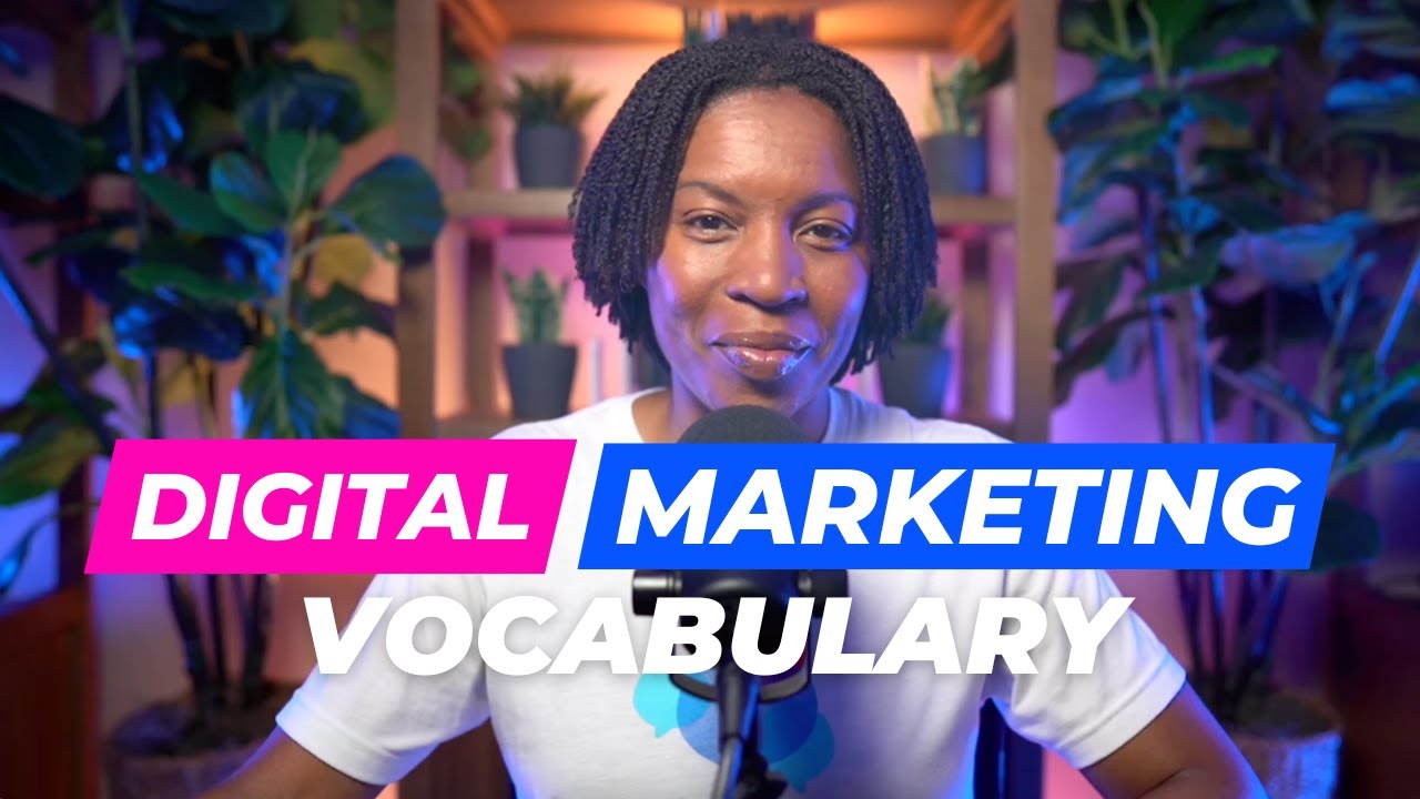 TOPICAL ENGLISH VOCABULARY | ENGLISH WORDS ABOUT DIGITAL MARKETING