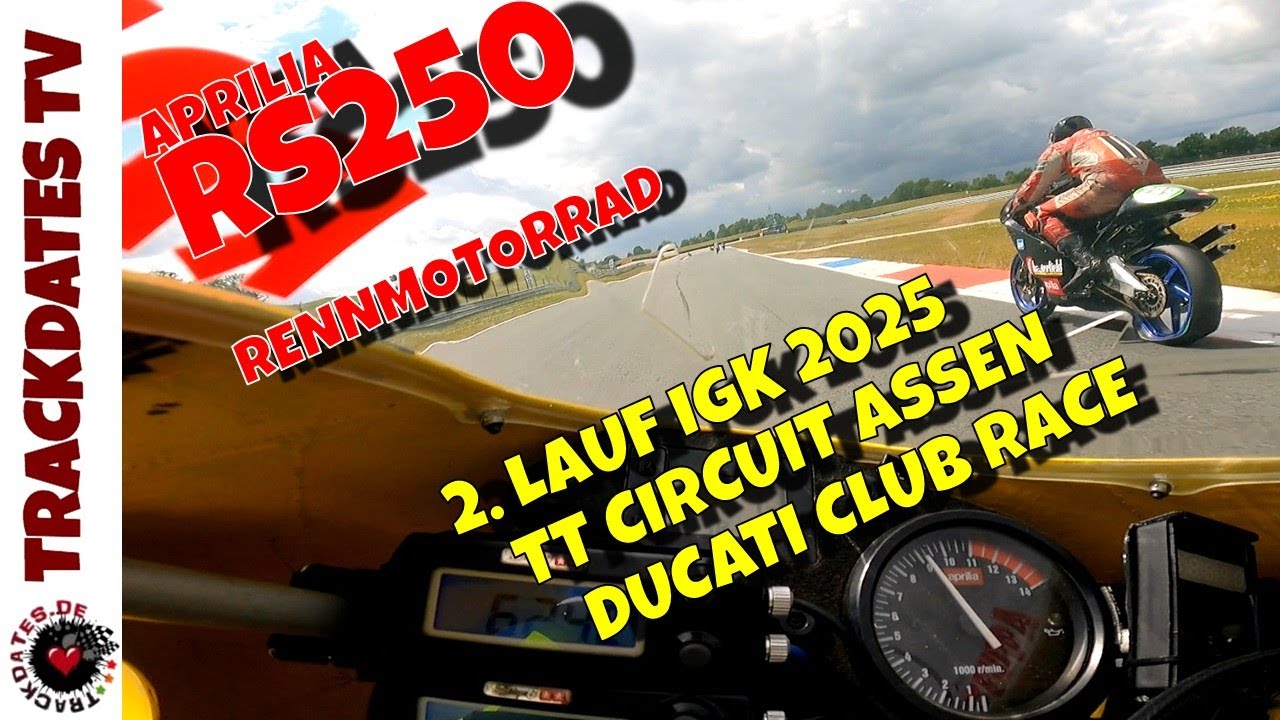 2. Lauf IG-Königsklasse 2025 | TT Circuit Assen | Ducati Club Race | APRILIA RS250 | Onboard  HD