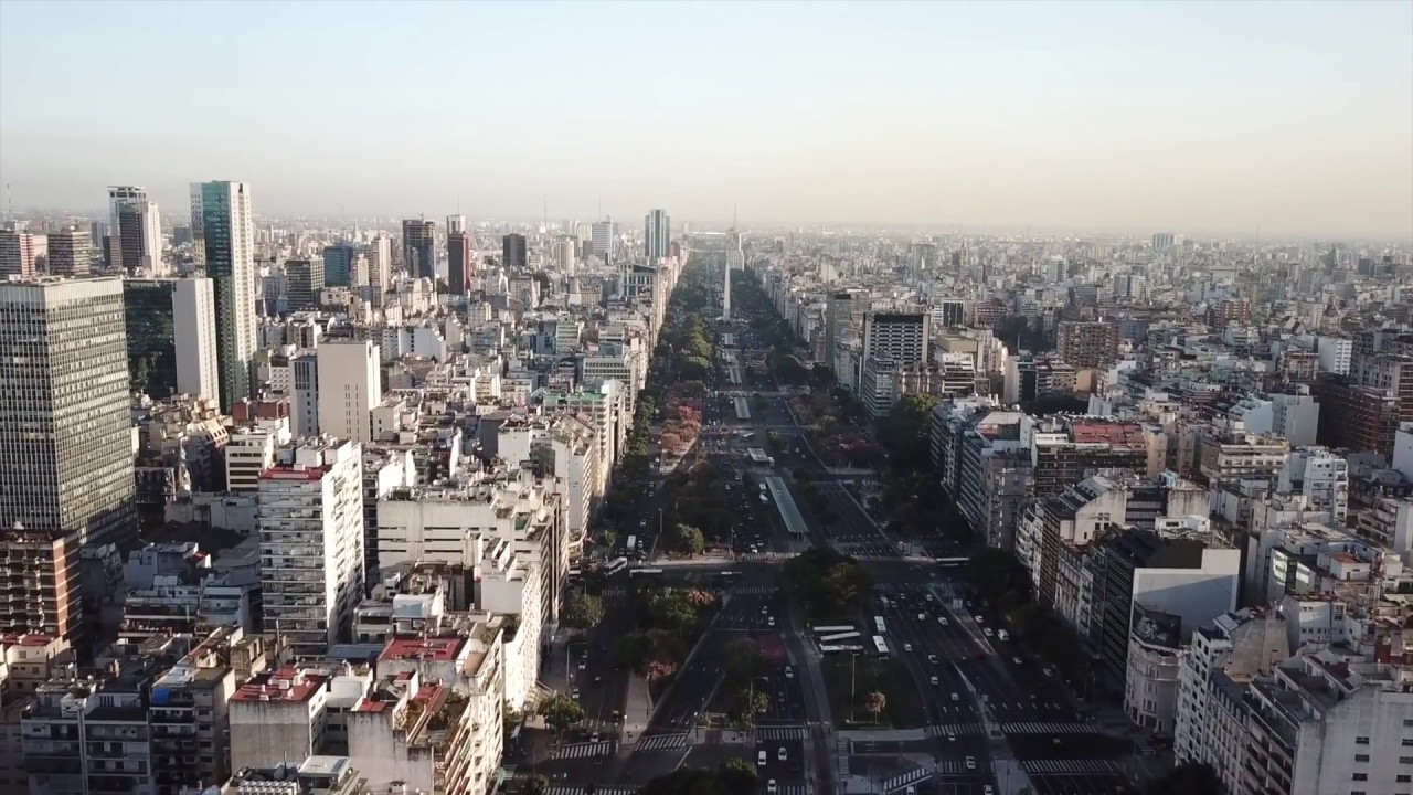 Soaring Through Buenos Aires, Argentina 4K