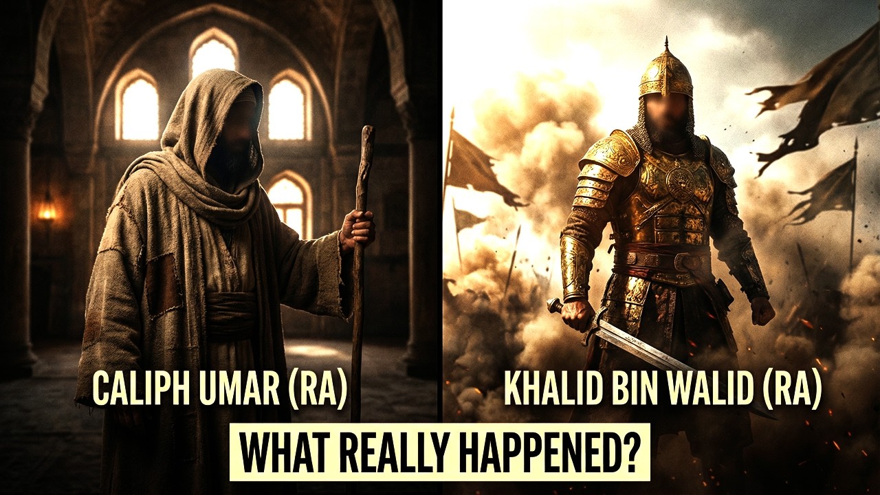 Why Caliph Umar Dismissed Khalid bin Walid? ⚔️ True History