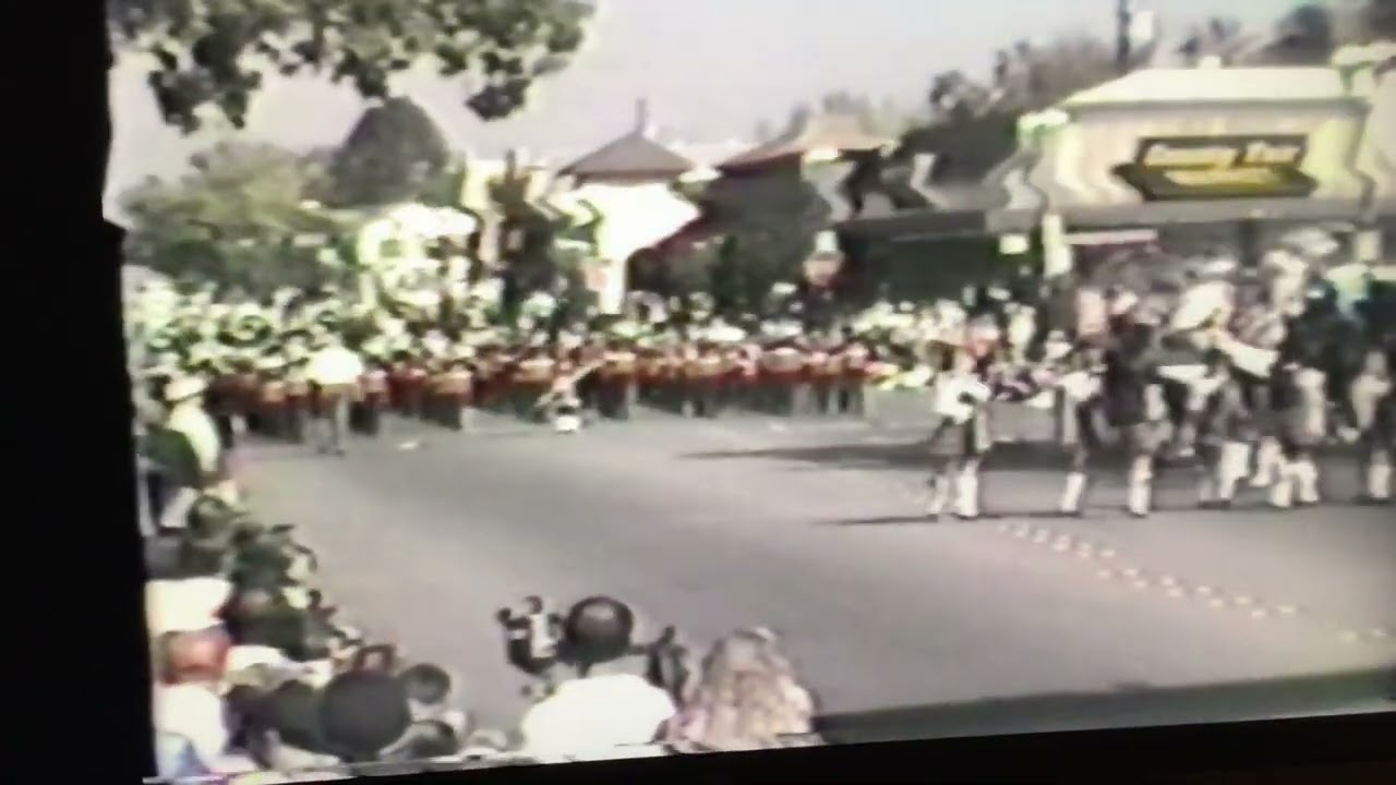 FHS Scarlet Brigade @Foothill (Pleasanton, CA) Band Review, “Arromanches.” Fall of 1988-1989