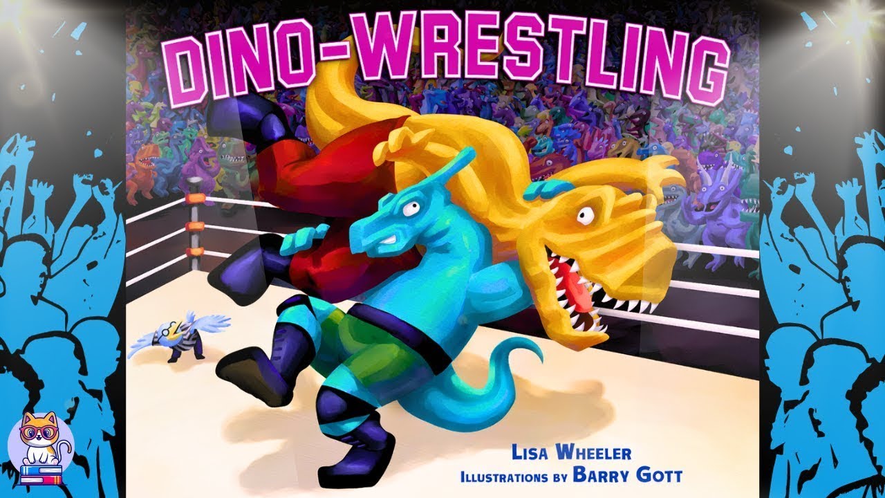 🔥🦕Dino-Wrestling book for kids read aloud | Exciting Wrestling Adventure For Children Read Aloud