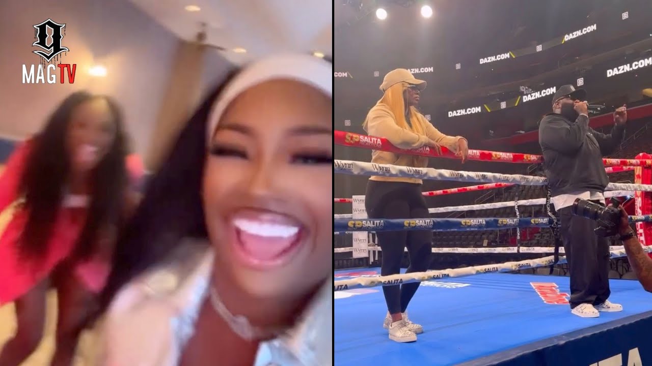Papoose Daughter Dejanae Gets Flewed Out To Attend Claressa Shields Fight Vs. Lani Daniels! 🥊