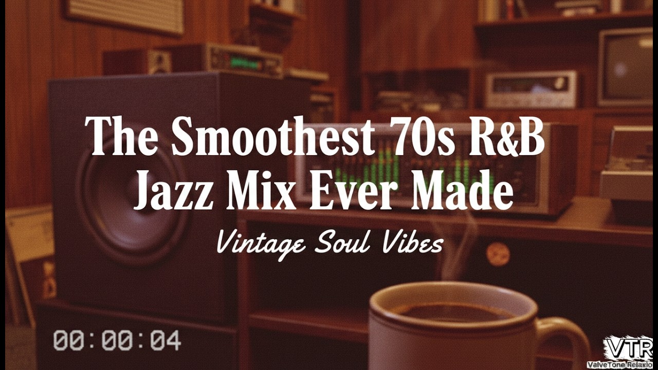 The Smoothest 70s R&B Jazz Mix Ever Made | Vintage Soul Vibes #relaxingmusic #jazz #rnb #nostalgia