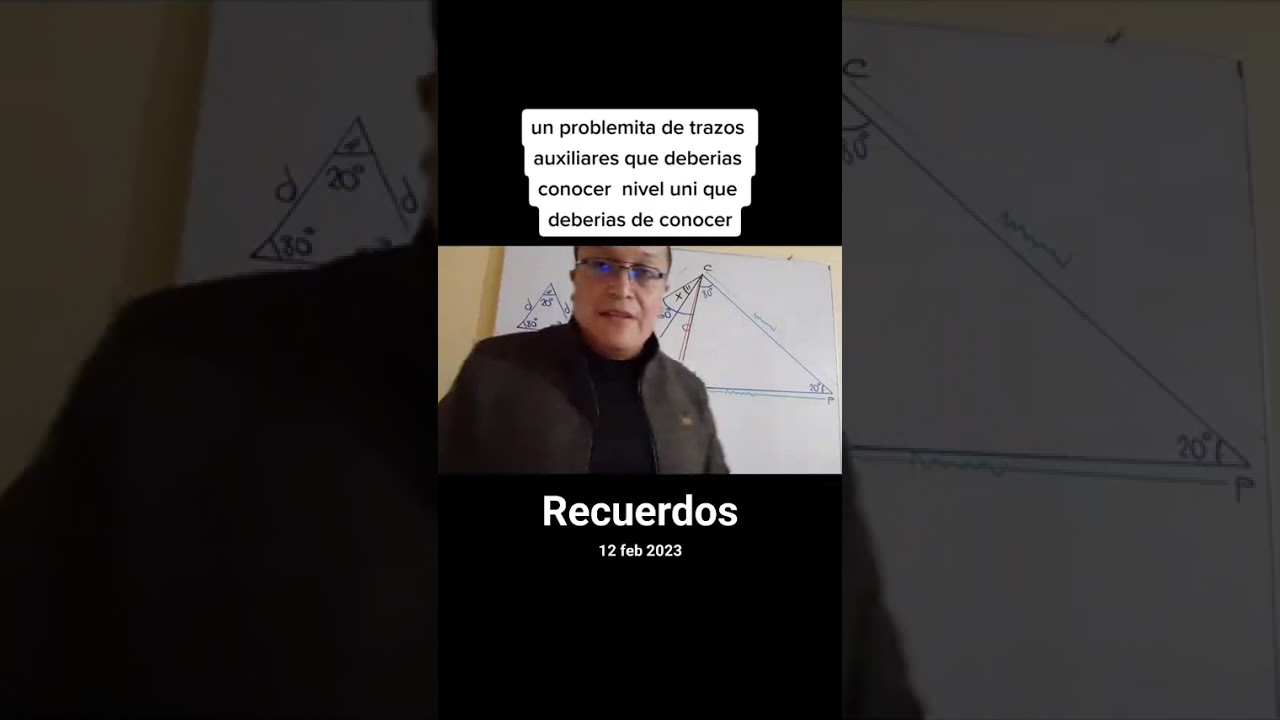 Resolviendo un ejercicio de construcciones geometricas formando triangulos isósceles y congruentes 