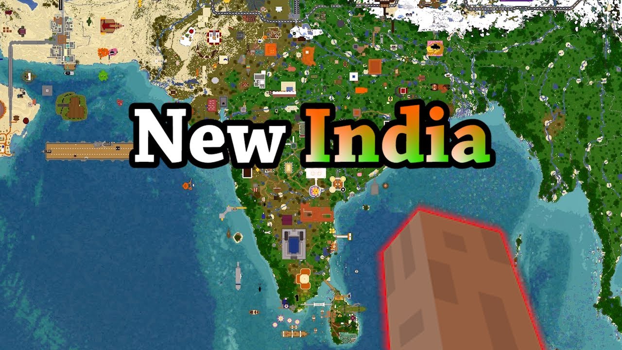 I Asked 300 Minecraft Players to Build A New India