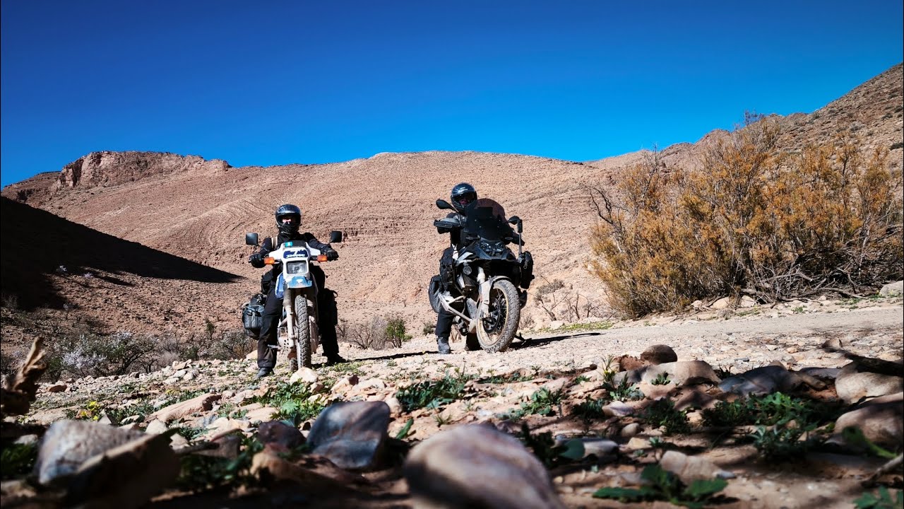 Motorcycle Journey Through Morocco 🇲🇦 | Atlas Mountains, Tizi n’Test & Tafraoute | 4K Ride