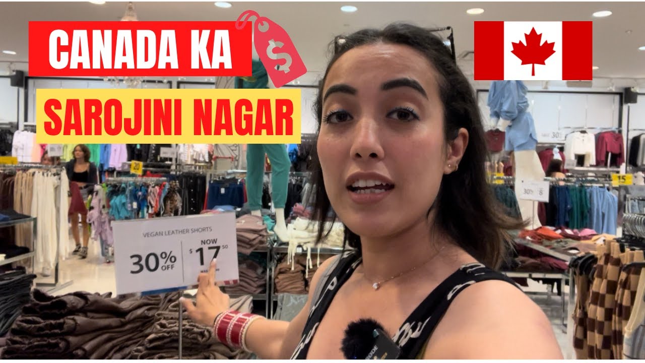 ITNE SASTE KAPDE BHI MIL SKTE HAI CANADA MEIN ?? | Price starts from $5 | Shopping vlog