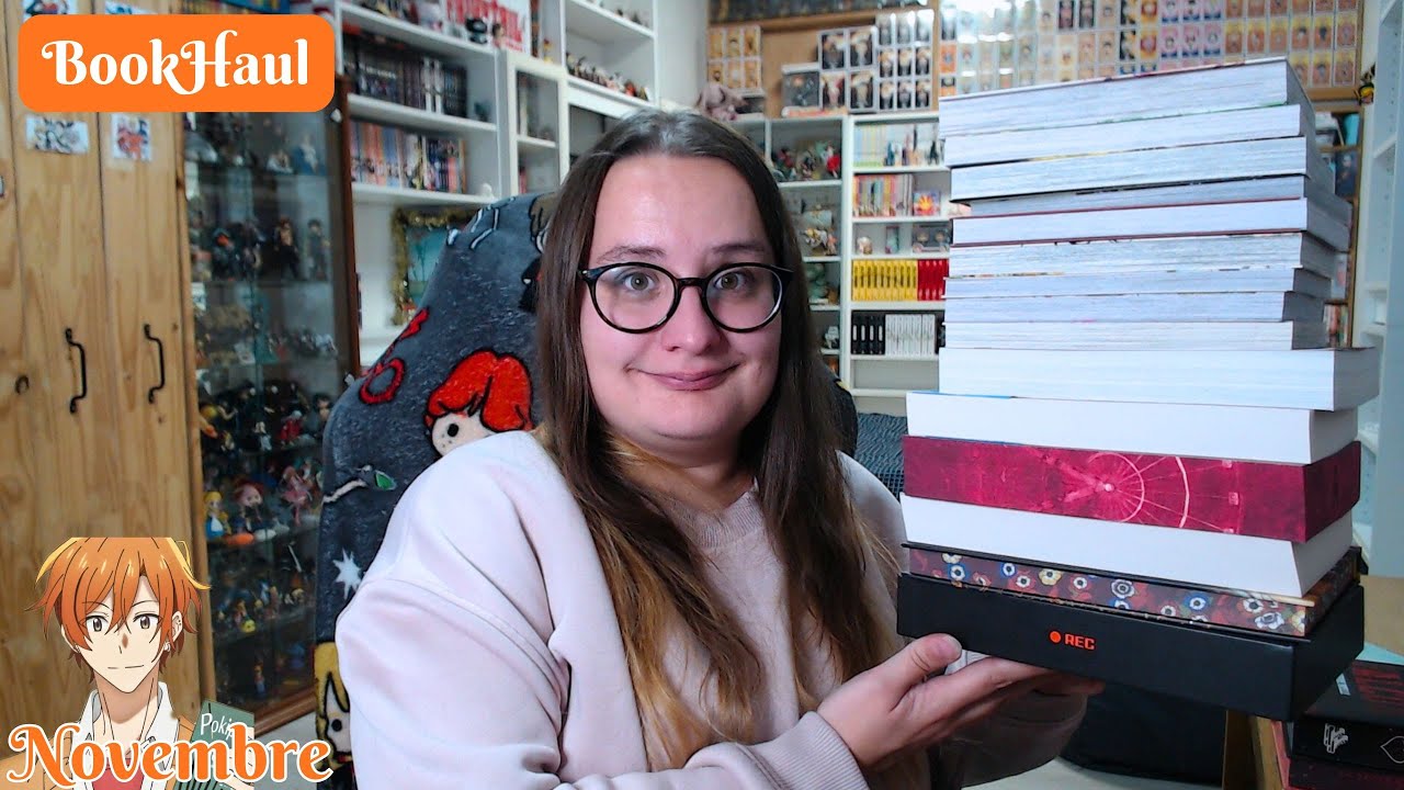 BookHaul Novembre : Gros arrivage de Romans Reliés, Mangas et Webtoons !