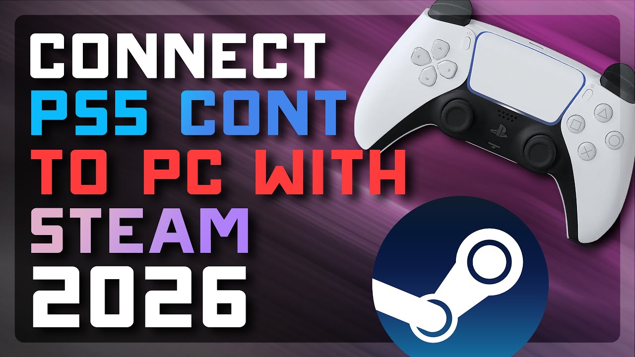 Как подключить PS5 к ПК с Windows с помощью драйверов Steam 2026 — руководство по подключению чер...