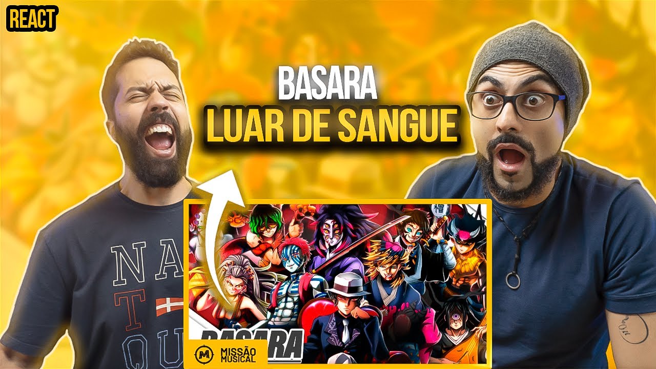 REACT de Luar de Sangue | Luas Superiores (Demon Slayer) | Basara