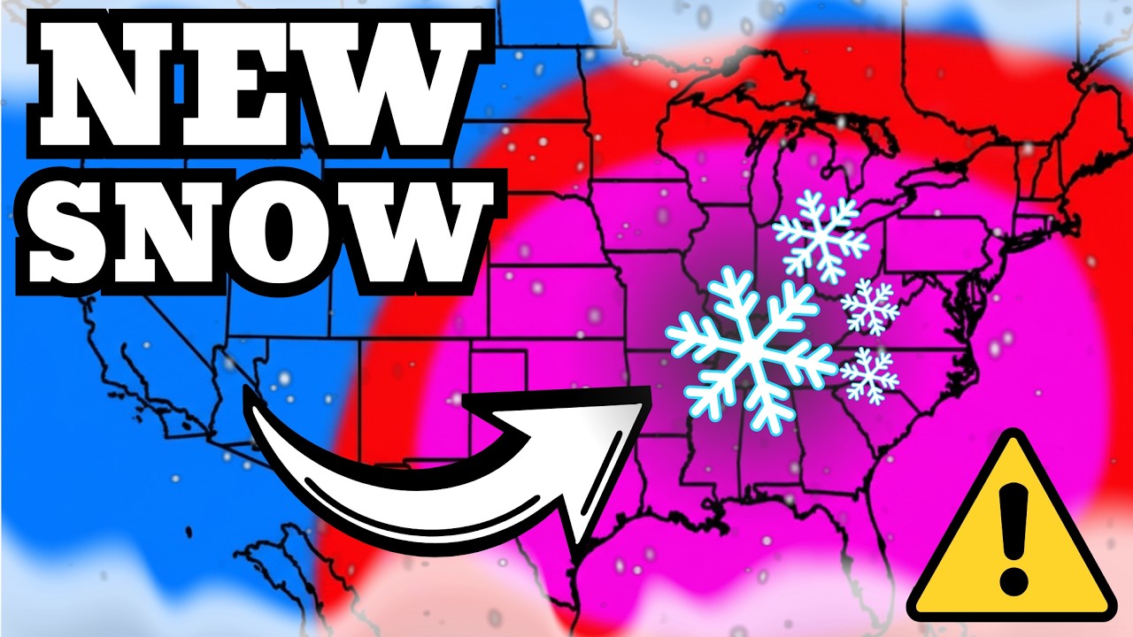 NEW Snow About To Hit Millions - 80 Cities Forecast...
