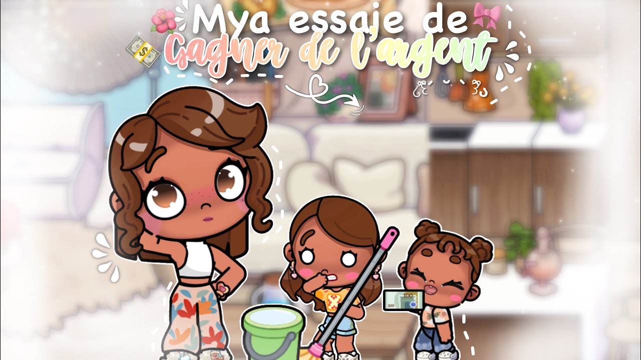 Mya essaie de gagner de *l’argent* 💵🧺🎀|| *with voice* ♡|| avatar world 🌍