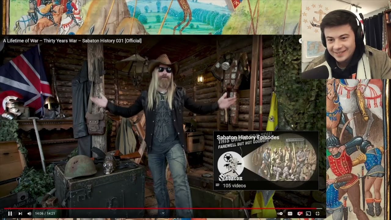 American Reacts A Lifetime of War – Thirty Years War – Sabaton History 031