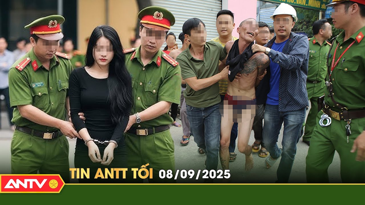 Tin tức an ninh trật tự nóng, thời sự Việt Nam mới nhất 24h tối ngày 8/9 | ANTV