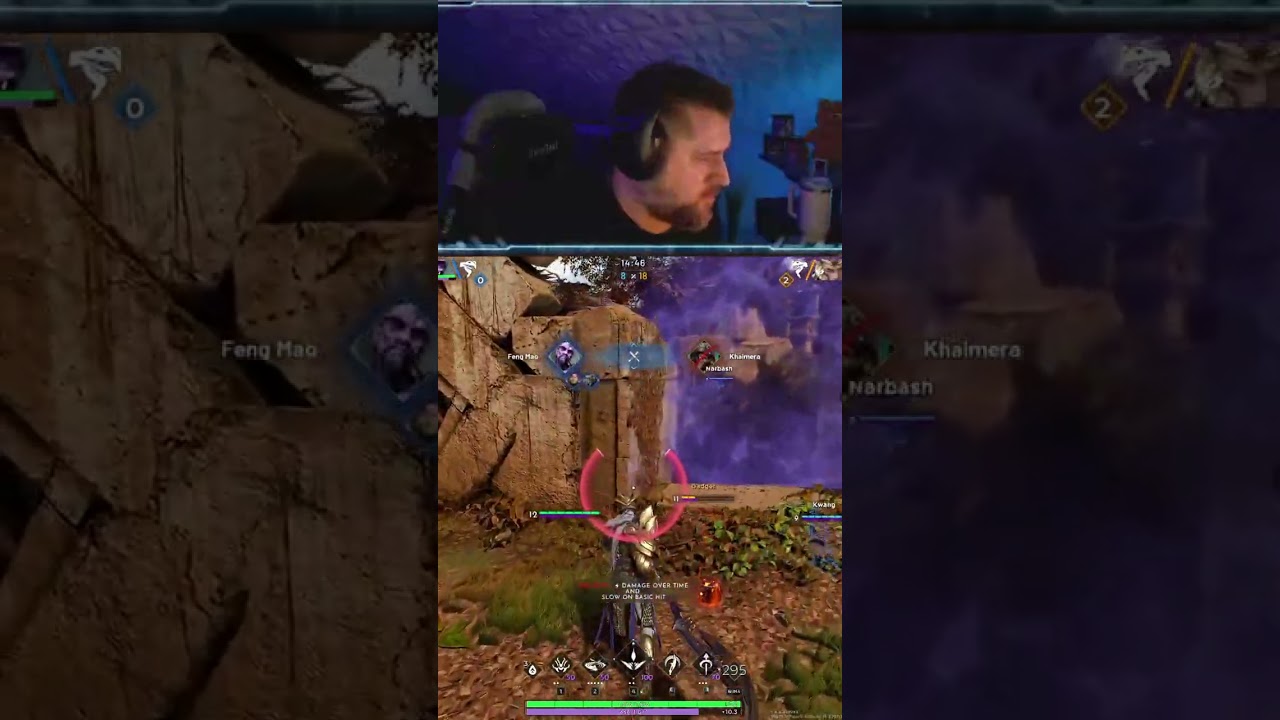 Feng Mao Triple with Ult through wall | 