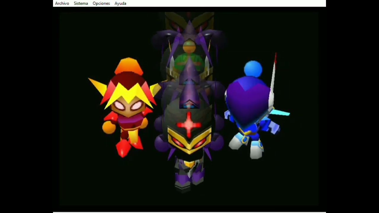 Bomberman 64 - Battle Mode (Ejemplo de pelea) 