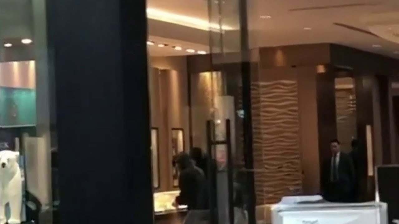 Video shows smash-and-grab burglary at Florida Mall