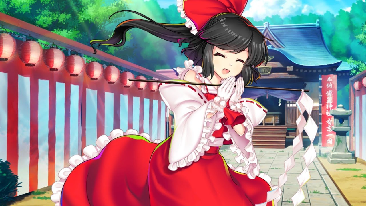 A7A Reimu Showcase. Touhou Lostword Jp