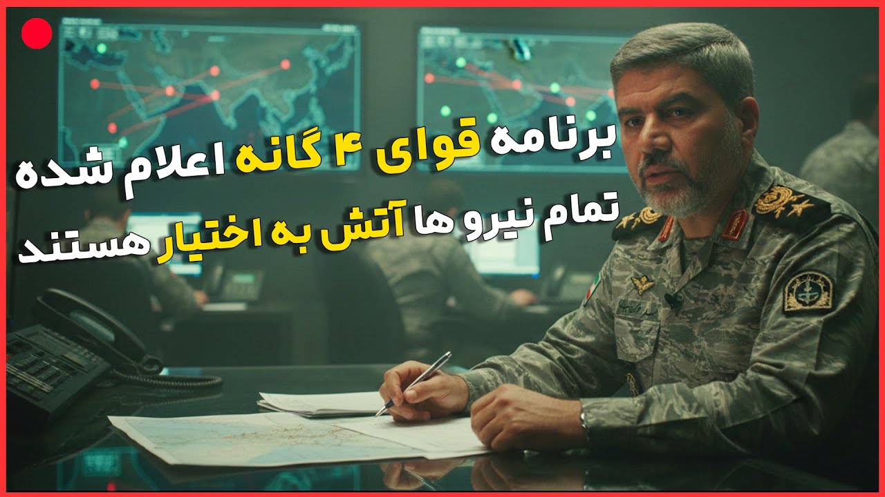 اعلام سناریو های جنگ توسط سخنگوی ارتش  ! برنامه جنگ ایران و آمریکا به سطح بالایی رسیده !