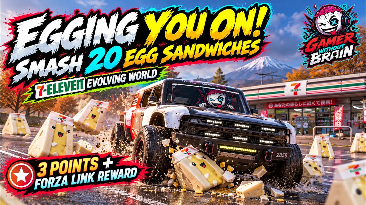Forza Horizon 6 Collectibles Guide | 20 Egg Sandwiches + Reward