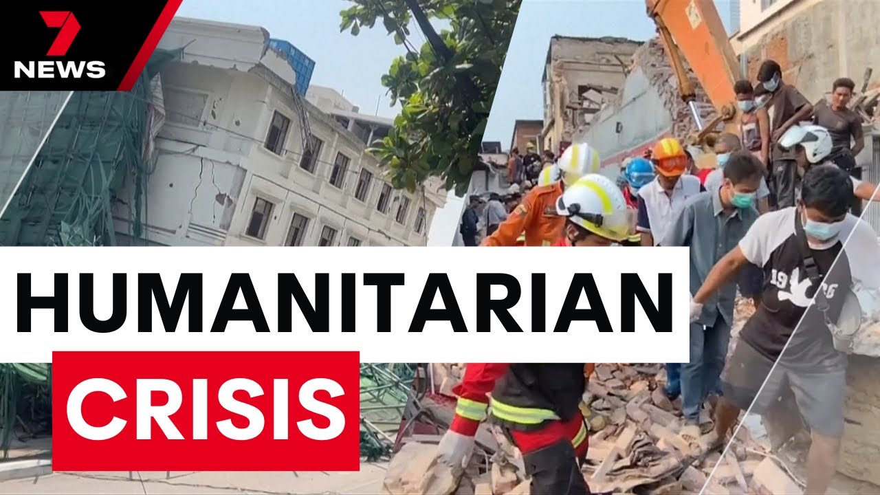 More than 2,000 people killed in Myanmar earthquake disaster | 7NEWS