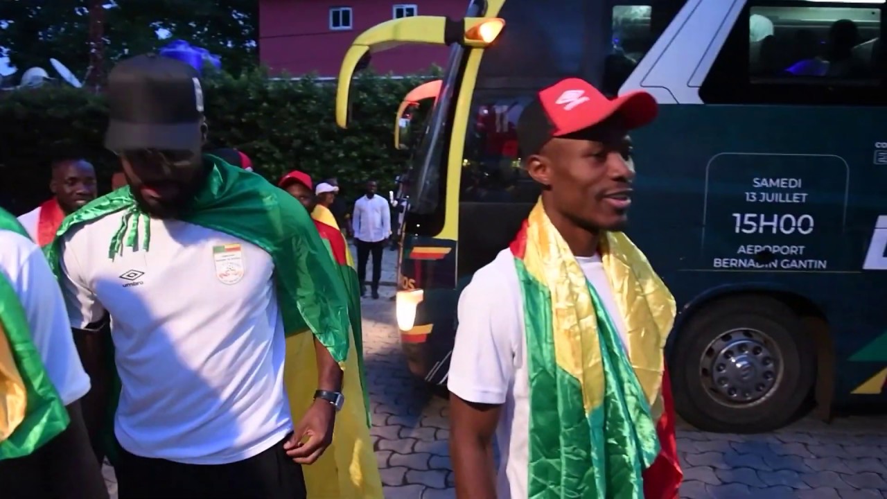 Les Ecureuils du Bénin au domicile du Président Patrice TALON