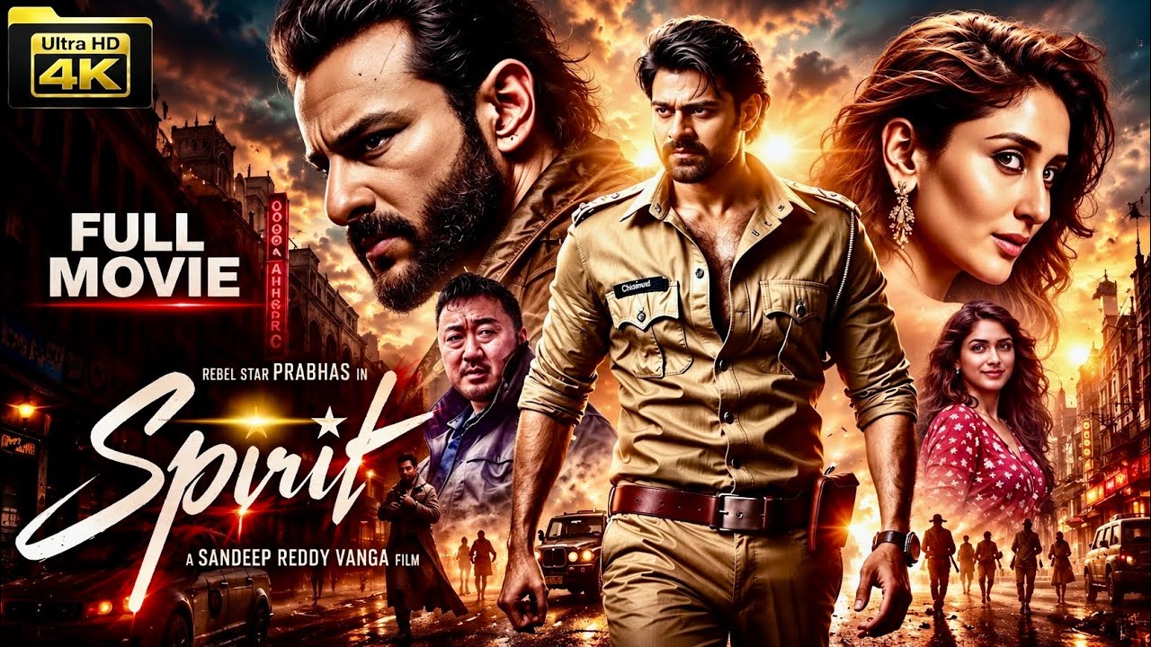 Spirit | Prabhas | South Action Movie | Hindi Dubbed Action Thriller Movie | Full HD