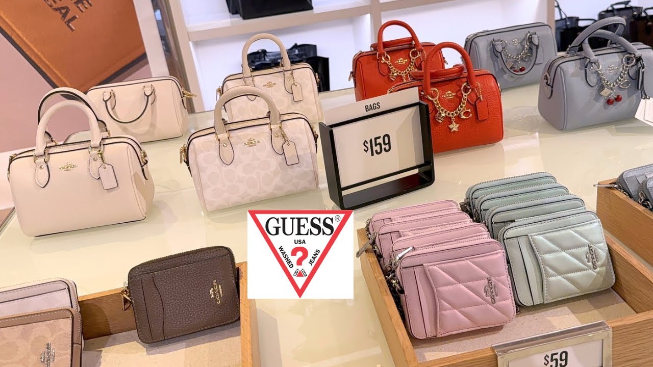 GUESS Outlet: Handbag Haul & Styling /SHOP WITH ME