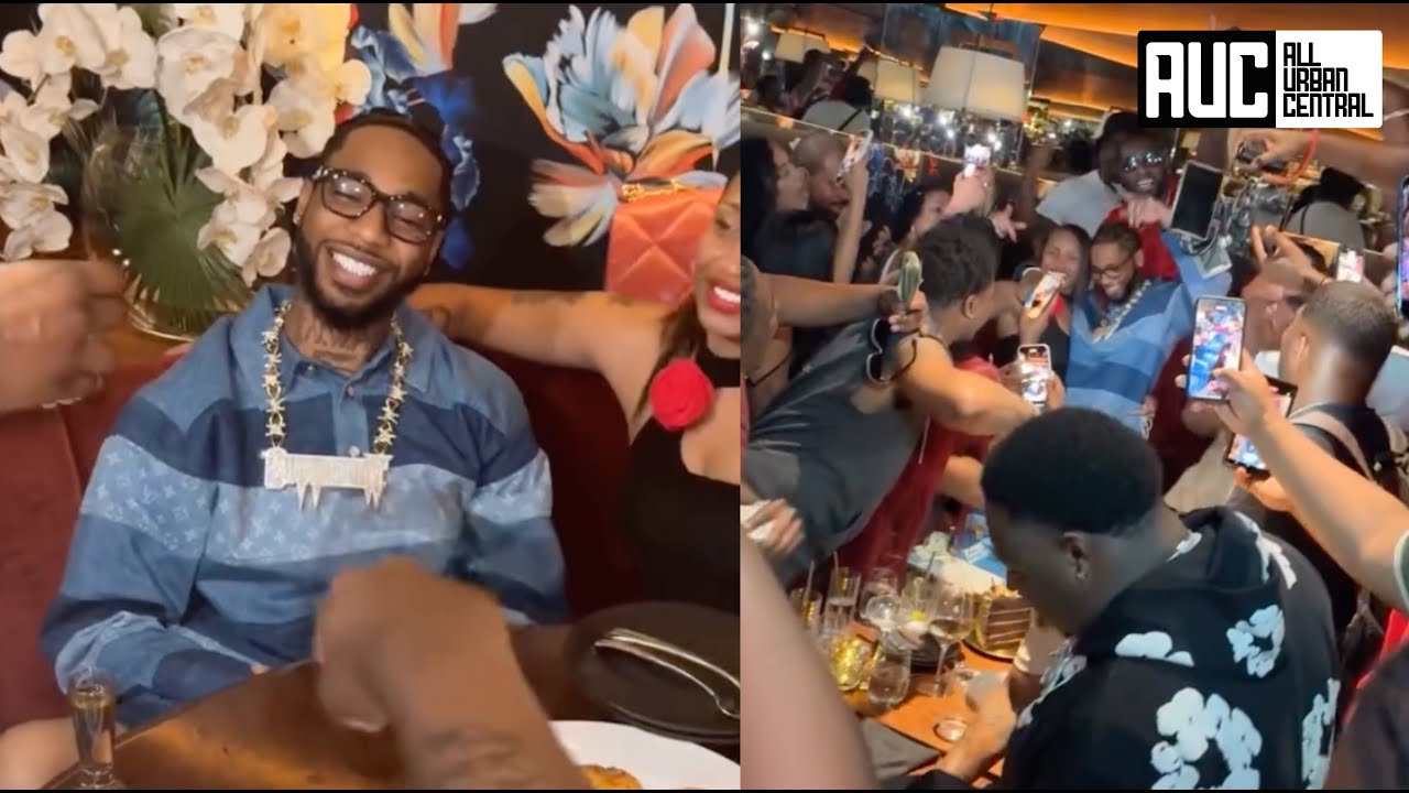 Young Dolph's Close Friends Throw Key Glock Surprise Bday Party In Miami