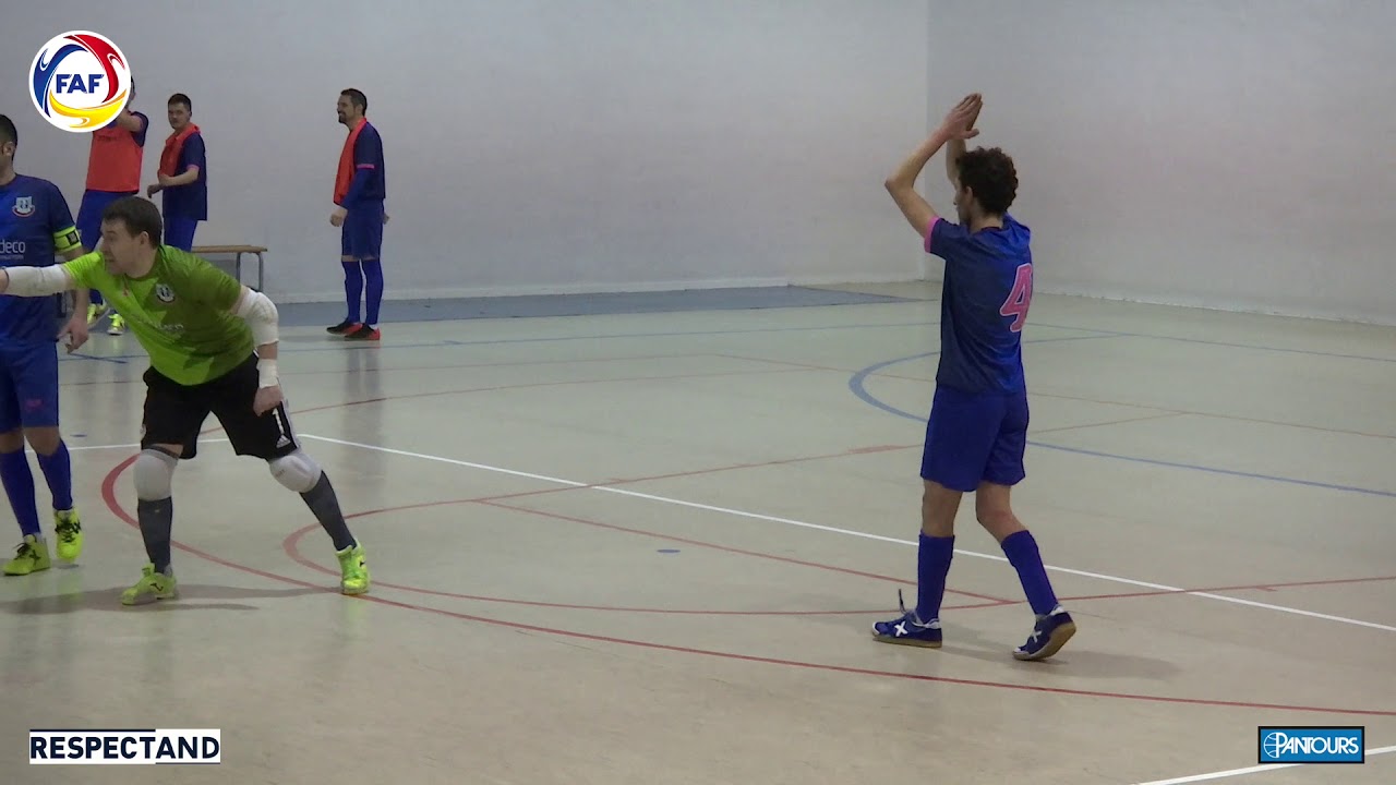 RESUM: Lliga Viatges Pantours, Final (1r partit). SAE Sant Julià - Sideco Encamp (4-5)