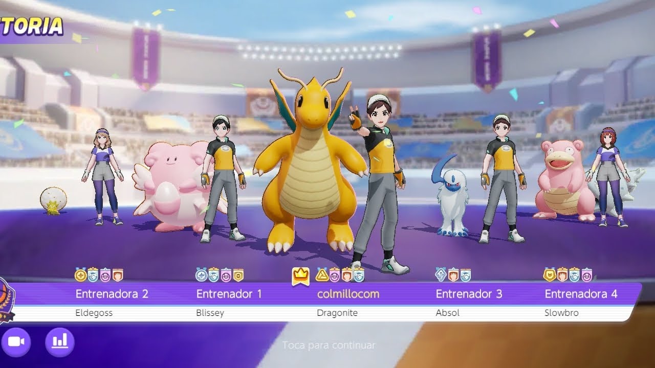 Mi primera vez jugando pokémon unite