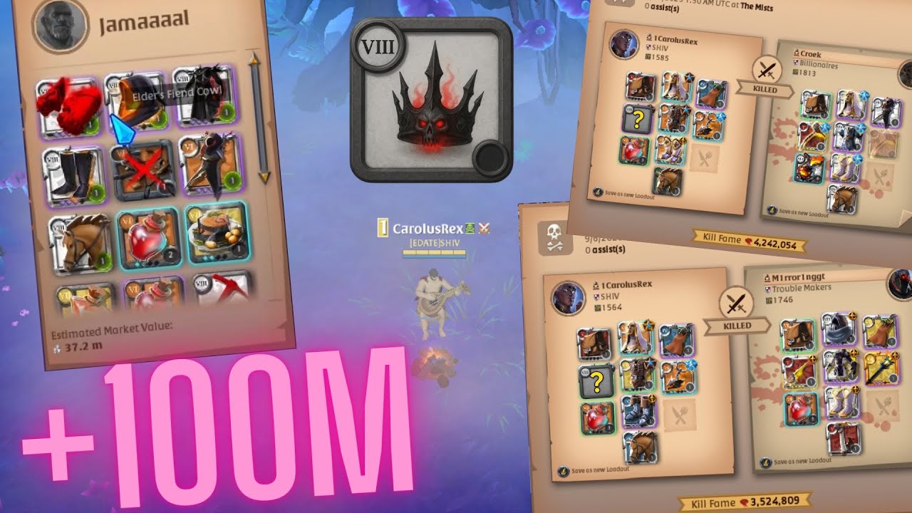 The Best Cursed Just Made Me 100M+? | Albion Online | Mists | EU