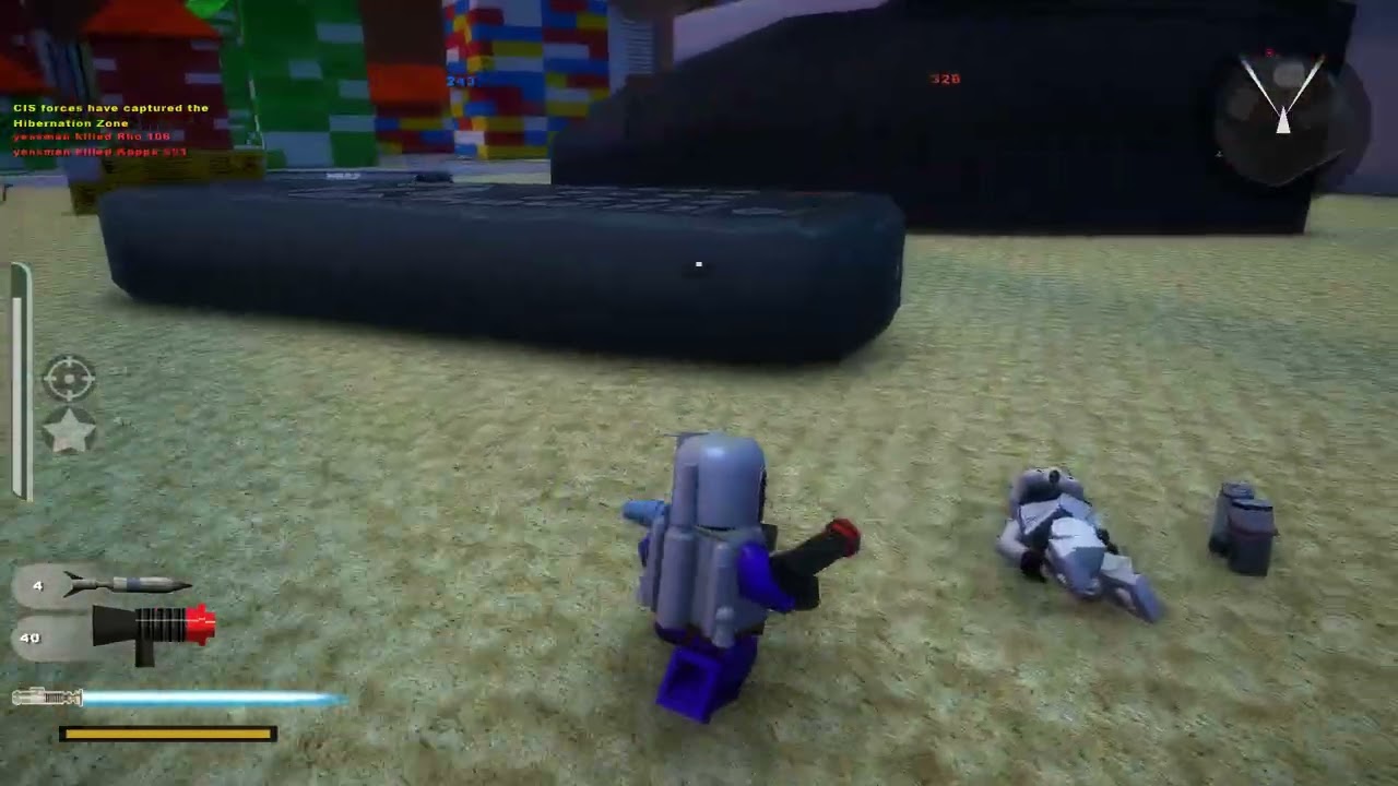 Star Wars Battlefront II (2005) Lego Star Wars Battle in Your Room | Jango Fett Minifigure