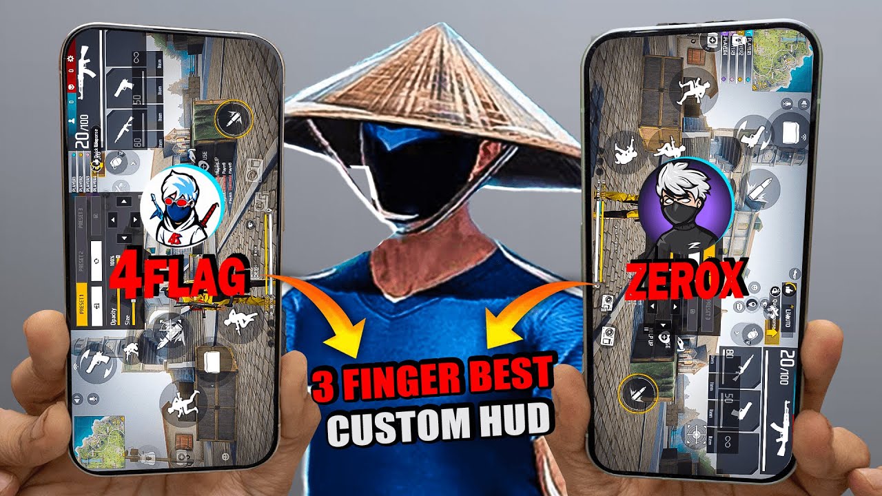 World’s Best Custom Hud Setting In Freefire🌎⚙️| Which Hud Is Best For Being Pro Player?