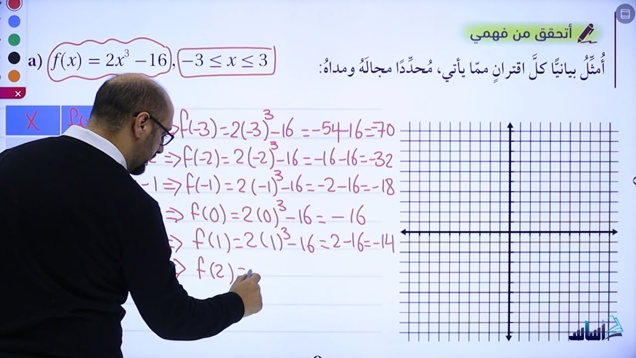 الصف العاشر - الرياضيات 🔟 || شرح اقترانات كثيرات الحدود بطريقة رائعة 🔥