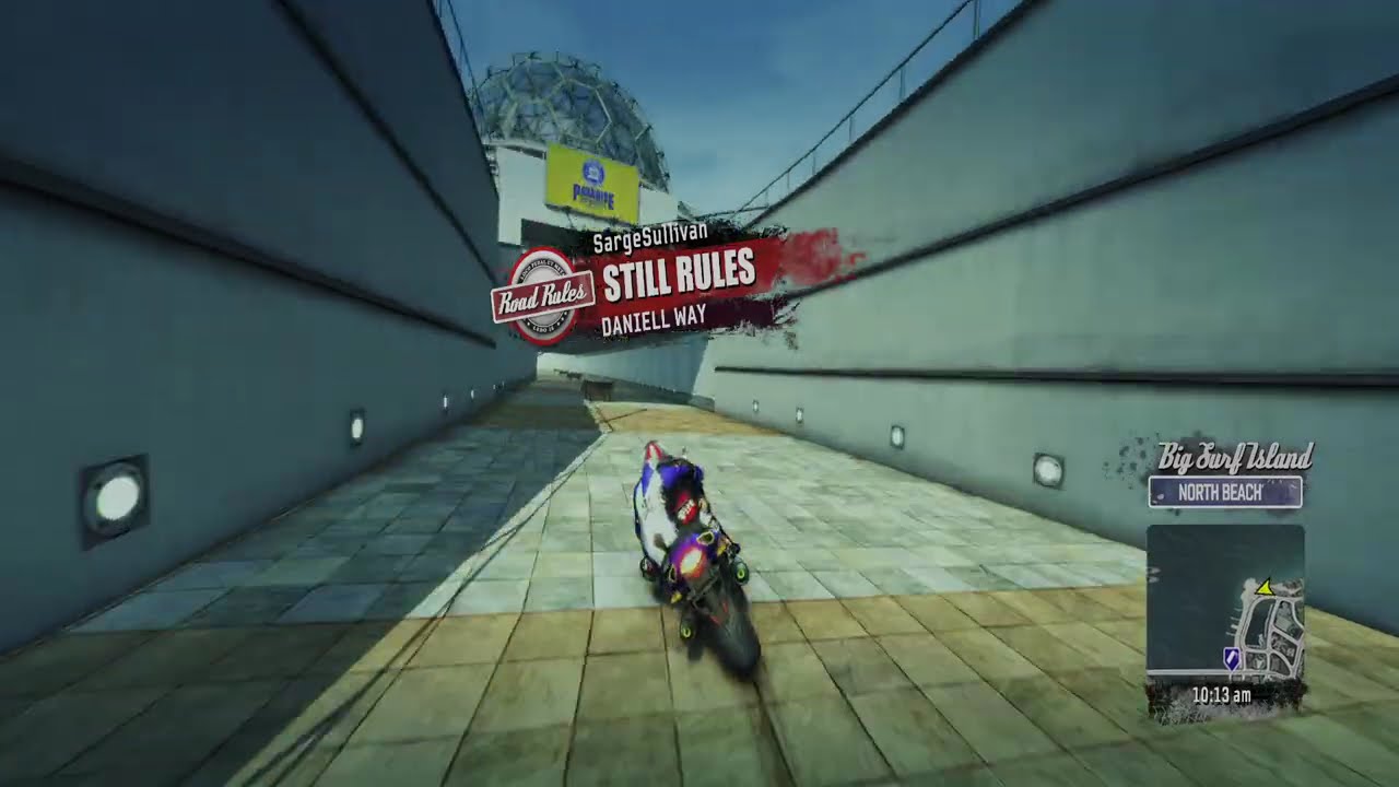 Burnout Paradise  Motorcycle Stuns #racinggames #racing #retrogaming
