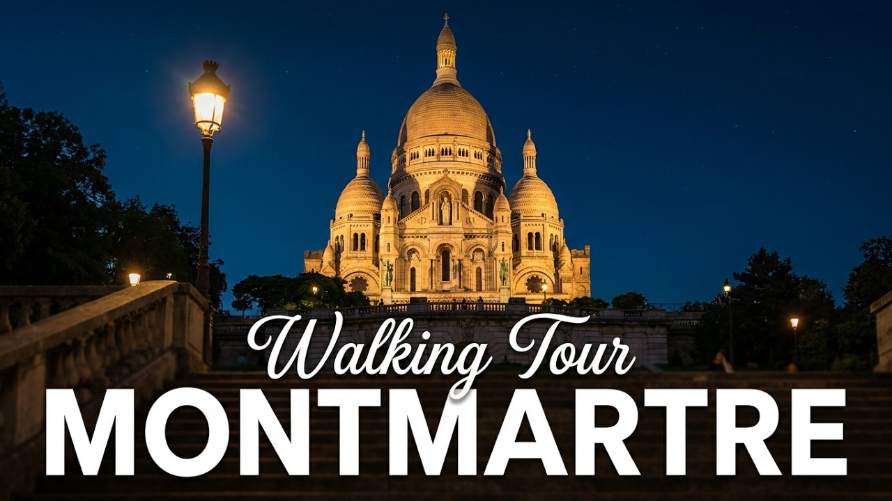 Walking Tour around MONTMARTRE Paris