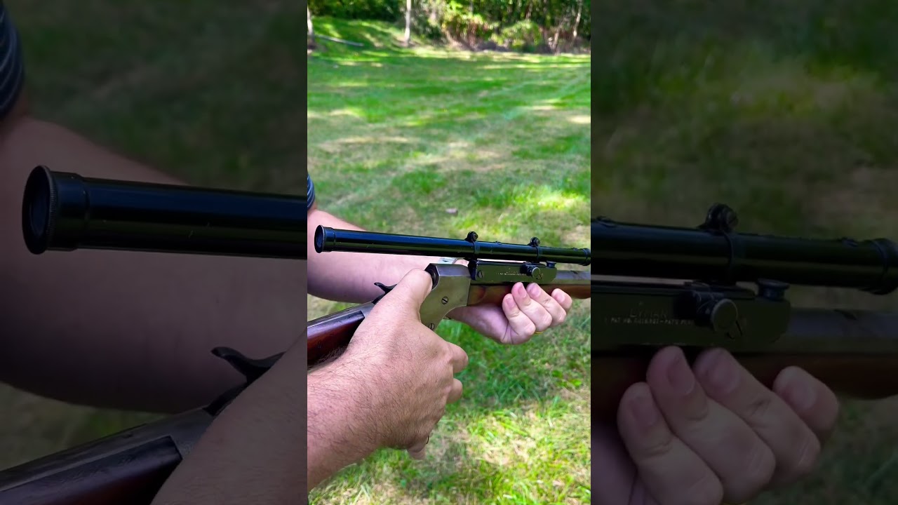 Stevens Model 45 in .22lr (double set triggers) #gun #22lr #vintage #firearms