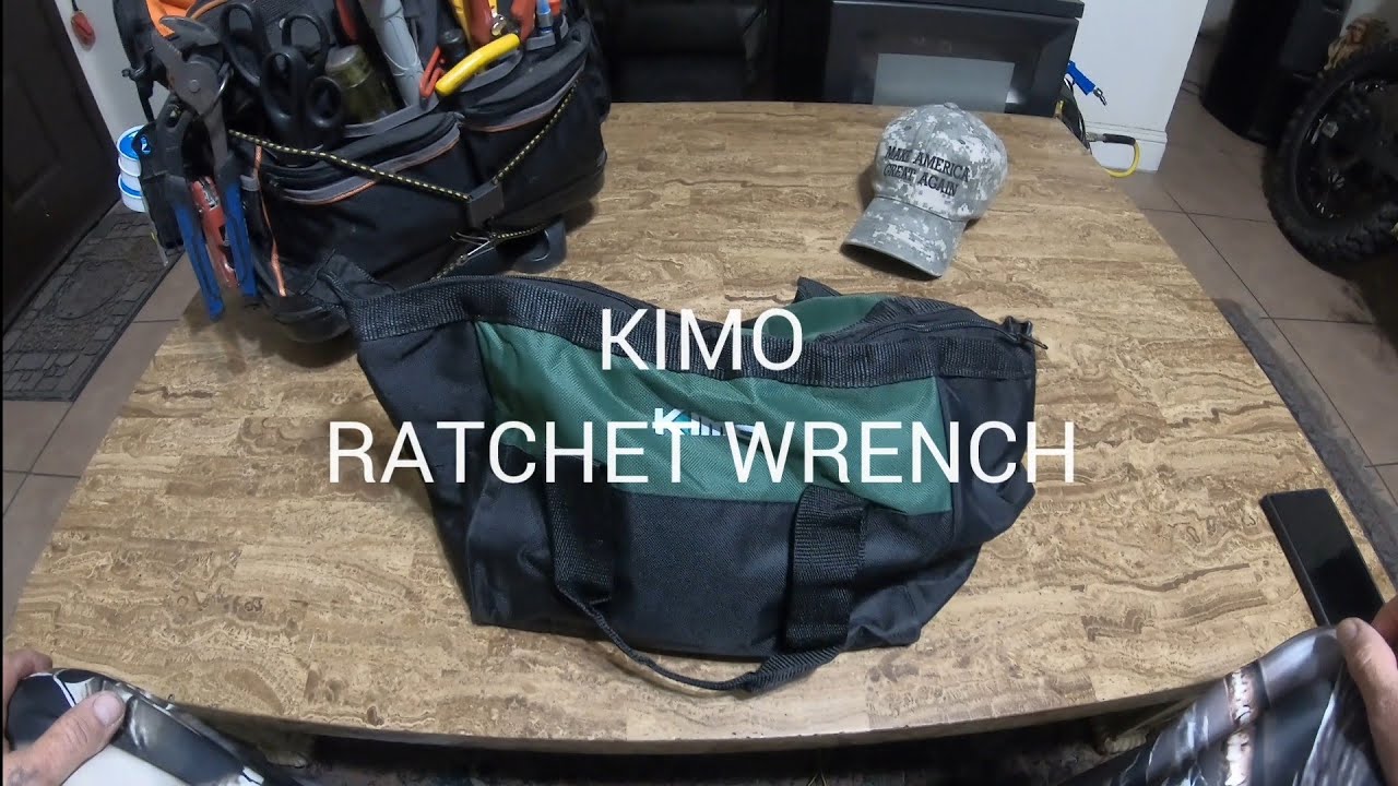KIMO 20V Cordless Ratchet Wrench 3/8 Set, 74 Ft-lbs, My first impression review #automobile