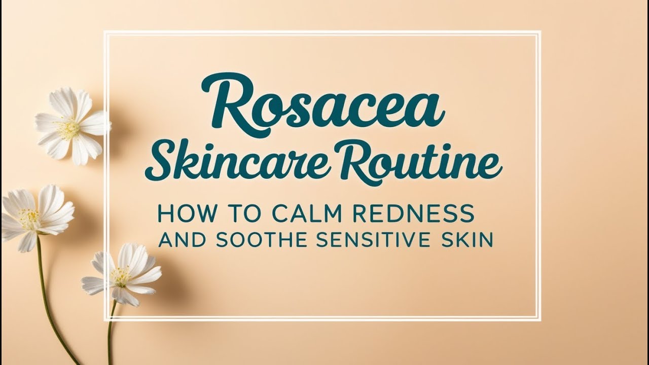 How to Calm Redness: Rosacea Skincare  Manage & Care for Sensitive Skin