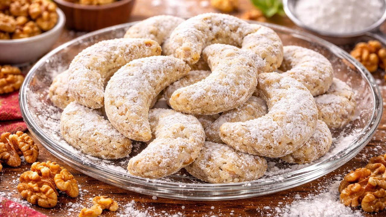 Once You Try These Walnut Crescents, You’ll Never Stop