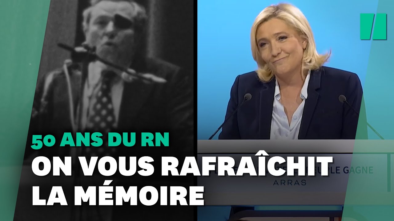 50 ans du Rassemblement national : ce que le parti veut vous faire oublier