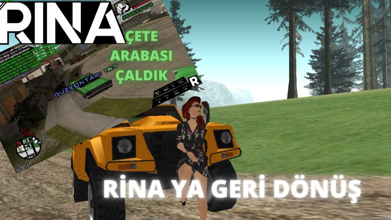 [SA-MP](www.rina-roleplay.com)Çete Arabası Çaldık!Oyuna Döndük(Mekanik Rol)