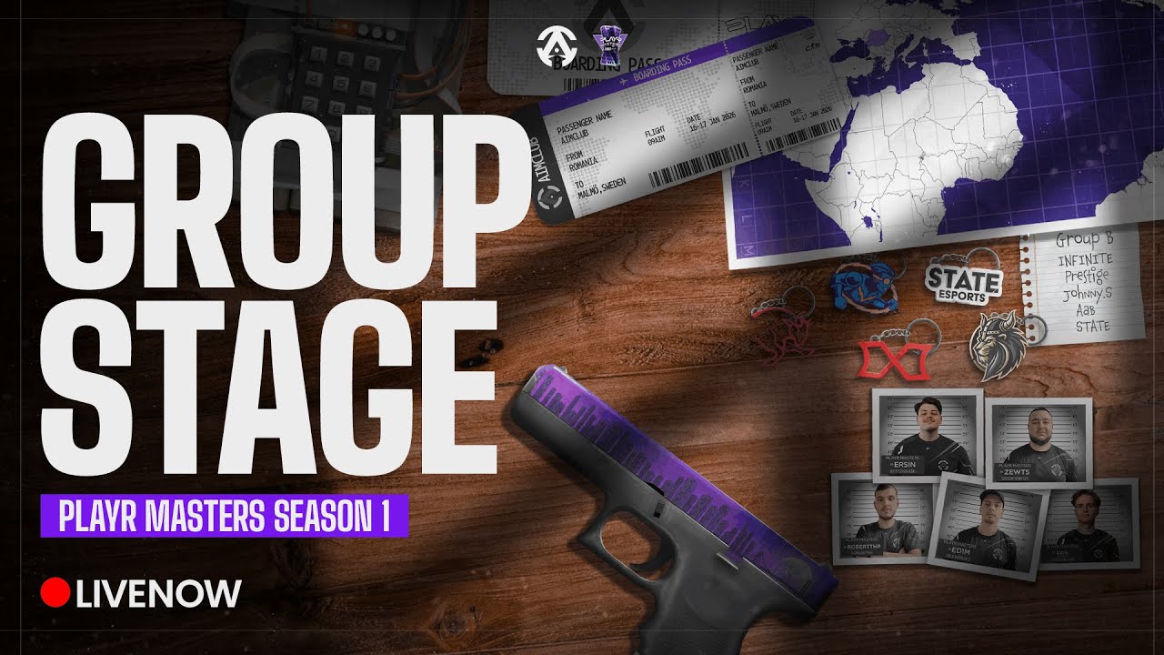 aimclub vs Johnny Speeds | PLAYR Masters Season 1 | BO3 decisiv